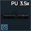 PU 3.5x riflescope