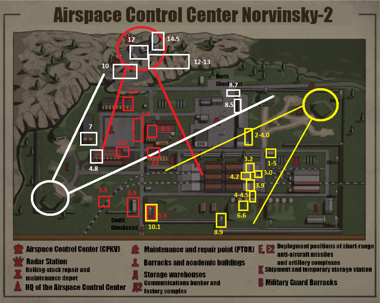 Tarkov Reserve Underground Map